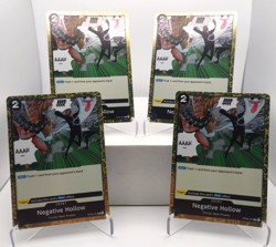 Negative Hollow Playset - OP06-097 x4 - Wings of the Captain - One Piece TCG - Image 1