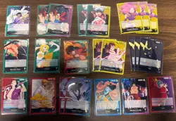 ONE PIECE CCG: LOT OF LEADERS ENGLISH Nm+ - Image 1