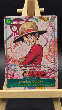 Monkey.D.Luffy OP13-118 SEC Alt Art One Piece TCG English - Image 1