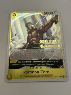 OnePiece TCG - Roronoa Zoro OP10-113 (Judge Pack Vol. 6) - Image 1