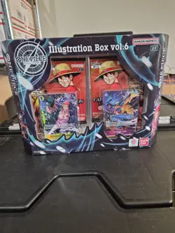 One Piece TCG Illustration Box Vol. 5 and 6 Factory Sealed Brand New In Hand - Image 4