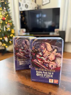 One Piece TCG: Double Pack Set 9 The Azure Sea's Seven - Image 2