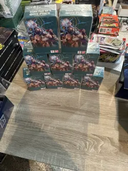 Lot Of 9 One Piece TCG Display DOUBLE PACK SET VOL 5 DP05 ENGLISH Factory Sealed - Image 1