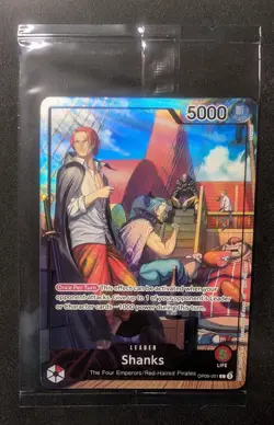 Shanks One Piece TCG OP09-001 July 2025 Promo PSA Limited Edition - Image 2