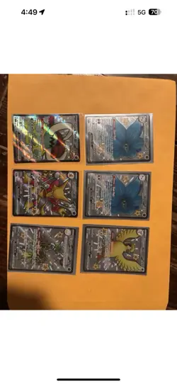 16 Total Pokemon Cards 10 Topps Vintage, 6 Full Arts - Image 2