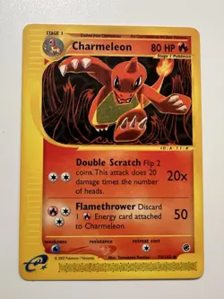 Pokemon TCG Charmeleon Expedition Base Set Card 73/165 - Image 1
