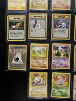 OLD Pokemon 28 Card LOT and ALL IN TOP LOADERS - Image 4