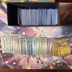 Pokemon S&V 151 MEW Bulk Lot 2.5 Pounds of Cards Holos Commons Reverse Holos - Image 1