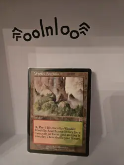 Wooded Foothills, MTG, Onslaught, Rare 1993-2002 Card, Non-foil - Image 1