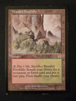 Wooded Foothills, MTG, Onslaught, Rare 1993-2002 Card, Non-foil - Image 3