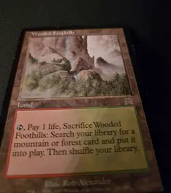 Wooded Foothills, MTG, Onslaught, Rare 1993-2002 Card, Non-foil - Image 4