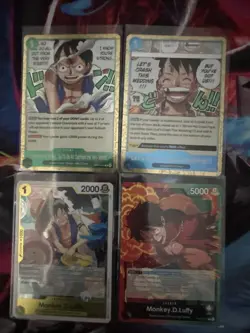 One Piece OP-13 Carrying On His Will - Monkey.D.Luffy, Rare Cards, Leader - Image 1