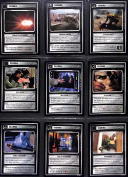 Star Trek CCG 1E Voyager Complete set of 218 cards including ALL dual affiliates - Image 3