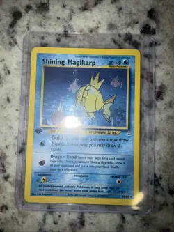 🎣 Pokemon TCG Shining Magikarp Neo Revelation Holo Card 66/64 🔥 - Image 1