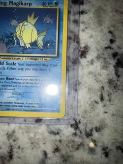 🎣 Pokemon TCG Shining Magikarp Neo Revelation Holo Card 66/64 🔥 - Image 3