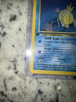 🎣 Pokemon TCG Shining Magikarp Neo Revelation Holo Card 66/64 🔥 - Image 4