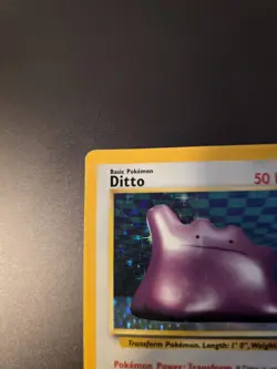 Pokemon TCG Ditto Fossil Holo Card 3/62 - Image 2