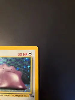 Pokemon TCG Ditto Fossil Holo Card 3/62 - Image 5