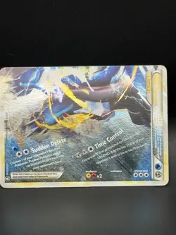 Pokemon Palkia Dialga Legend Triumphant Bottom Card 102/102 Swirl Holo - Image 3