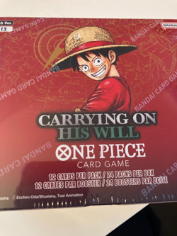 One Piece TCG: OP13 Carrying On His Will Booster Box Sealed English | SEALED - Image 2