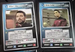 Star Trek TNG CCG 1994 Black Border Collection - 2,000+ Cards + 10 Sealed Items - Image 5