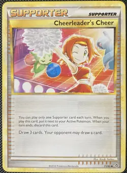 Cheerleader's Cheer 71/95 Unleashed Regular - Pokemon Card - Image 1