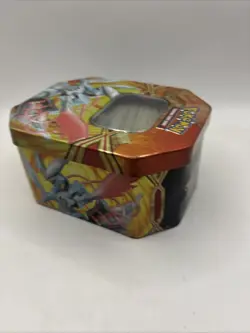 Pokemon TCG Trading Card Game White Kyurem Tin W/ Lot Of Pokemon Cards Base Set - Image 3