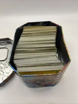 Pokemon TCG Trading Card Game White Kyurem Tin W/ Lot Of Pokemon Cards Base Set - Image 4