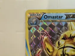 Omastar BREAK 19/124 Fates Collide Full Art Ultra Rare Holo Pokemon Card NM - Image 2