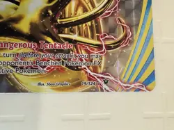 Omastar BREAK 19/124 Fates Collide Full Art Ultra Rare Holo Pokemon Card NM - Image 5