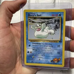 Pokemon - Gym Challenge Misty's Seel 91/132 NM Near Mint Vintage Pokemon Card - Image 1