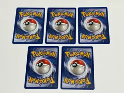 1999 Pokemon Fossil 1st Edition Trainer Cards Lot Of 5 - Image 5