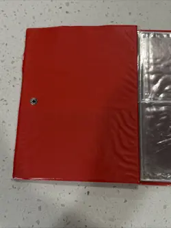 Pokemon Master Quest Binder Charizard Art Holds 80 Cards 2002 - Image 4