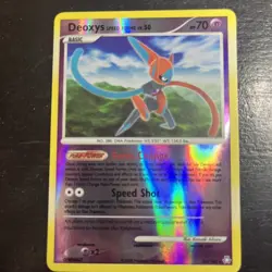 DEOXYS [SPEED] 26/146 Legends Awakened REVERSE HOLO RH rare Pokemon TCG card LP - Image 1