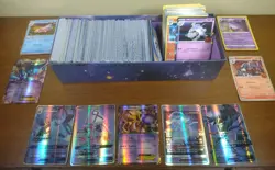 Pokemon Cards LOT Holographic Full Art EX GX Mewtwo Special Pikachu Pumpkin etc - Image 1