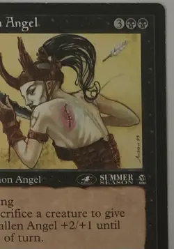 Magic The Gathering MTG FALLEN ANGEL Promo 6x9 Oversize Jumbo Card! - Image 3