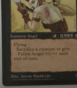Magic The Gathering MTG FALLEN ANGEL Promo 6x9 Oversize Jumbo Card! - Image 4