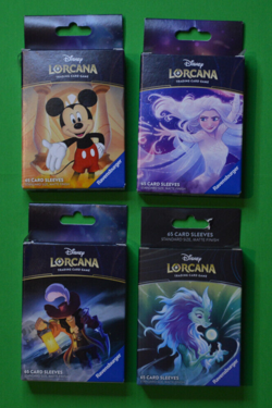Disney Lorcana TCG Bundle Lot: Mickey + Elsa + Hook + Sisu (= 260 Card Sleeves) - Image 1