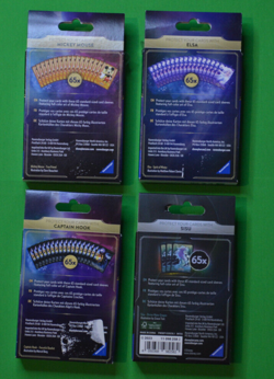 Disney Lorcana TCG Bundle Lot: Mickey + Elsa + Hook + Sisu (= 260 Card Sleeves) - Image 2