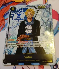 Sabo OP13-120 Alt Art SEC English One Piece Card Carrying On His Will Op13 - Image 1
