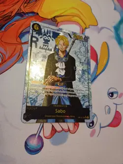 Sabo OP13-120 Alt Art SEC English One Piece Card Carrying On His Will Op13 - Image 2