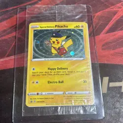 Special Delivery Pikachu Promo Card - Pokemon Center Exclusive - Image 1
