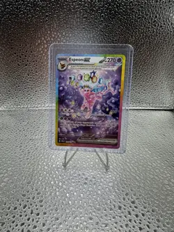 Pokemon TCG Espeon EX Prismatic Evolutions Holo Card 155/131 NM Condition - Image 1