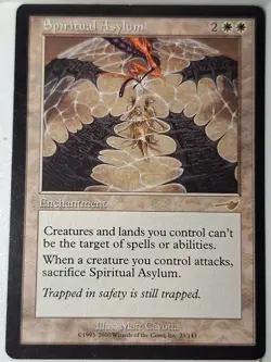 Spiritual Asylum - Nemesis - Magic the Gathering MTG Nice! - Image 1