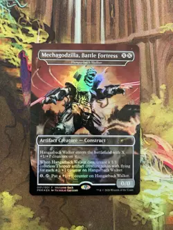​​Hangarback Walker - Mechagodzilla, Battle Fortress [Love Your LGS 2020] NM MTG - Image 1