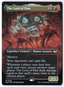 The Lord of Pain (Borderless) M Commander: Duskmourn: House of Horror 3 NM - Image 1