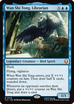 MTG - Wan Shi Tong, Librarian - TLA 78 - Non Foil - NM - Image 1