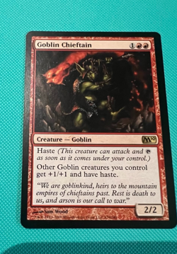 Goblin Chieftain - M10 - 10th - MTG - Magic the Gathering - Image 1