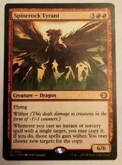 Spinerock Tyrant ECL #159 Mythic Regular NM+ - Image 1