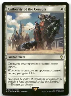 Authority of the Consuls #232 MTG Final Fantasy FIC NM X1 - Image 1